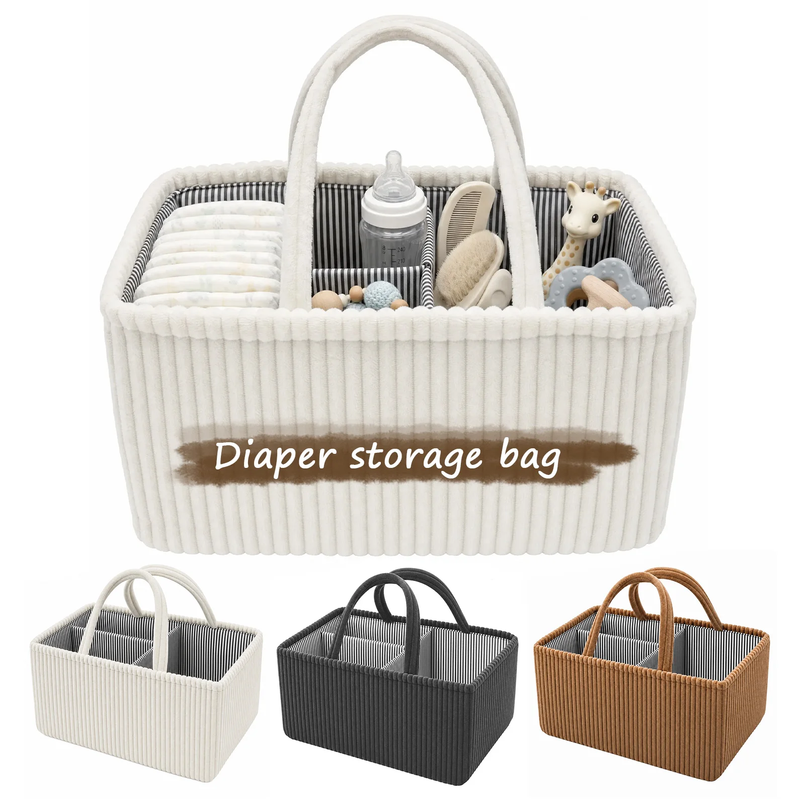 Backpack Diaper Bag - Bebek Bezi Düzenleyici Katlanabilir Bezi Değiştirme