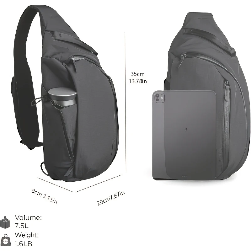 Sağ Omuzda Taşınan Göğüs Çanta - Sling Backpack Shoulder incelemesi ve fiyatı