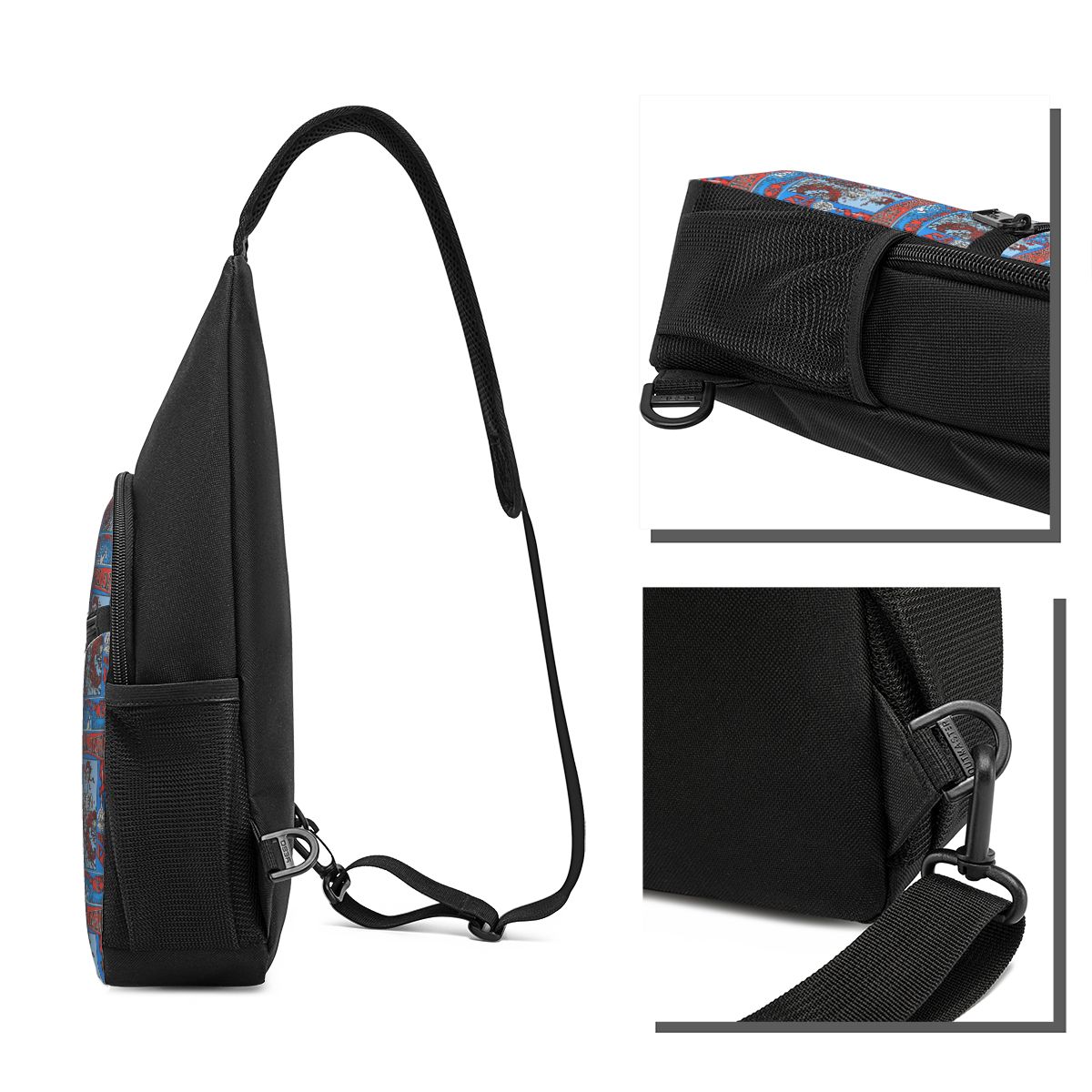 Grateful Dead Rock Band Göğüs  - Sling Backpack Shoulder incelemesi ve fiyatı